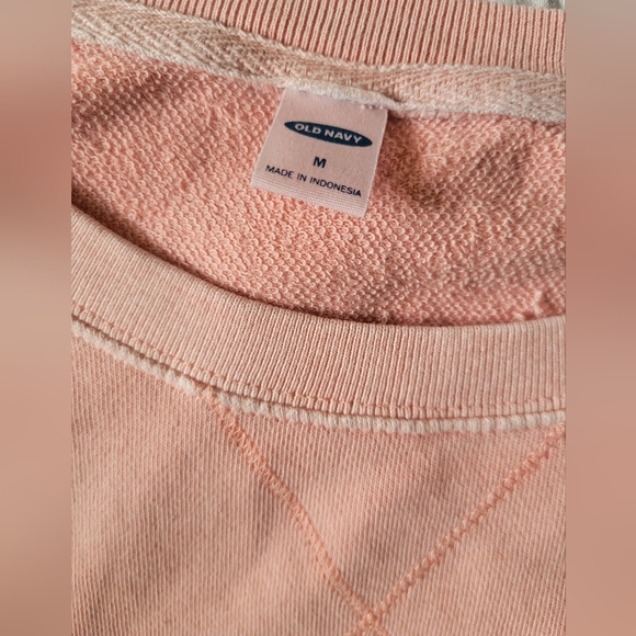 Old Navy Light Pink Pullover Sweater  Medium - Picture 3 of 3
